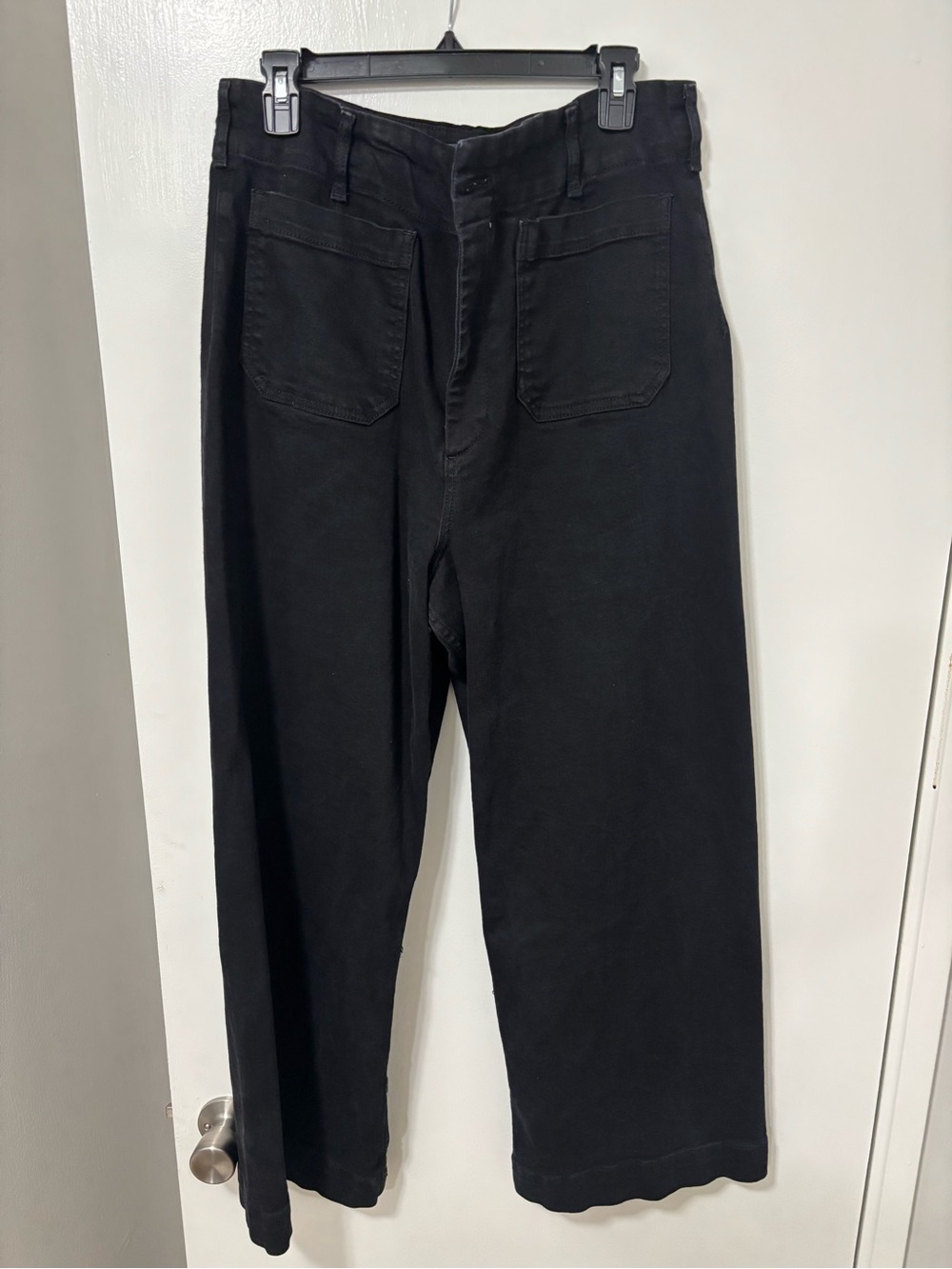 Anthropologie Black Relaxed Colette Jeans